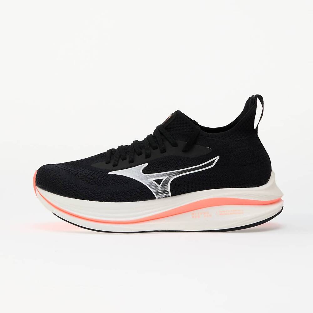 NEW MIZUNO men's neo zen running shoes in black raspberry - Picture 3 of 7